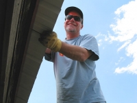 New Metal Roofing at Workamping Ranch Job