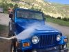 Washing Jeeps at Vickers Ranch Workamping Job