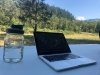 Outdoor Office in July
