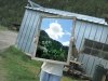 Upcycled Barnwood Mirror Made by Workampoing Jim