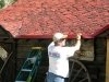 Jim Roofs ice House at Vickers Ranch