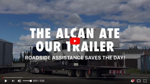 Alcan Highway Trailer tow Video