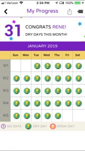 Dryuary Challenge January 2019