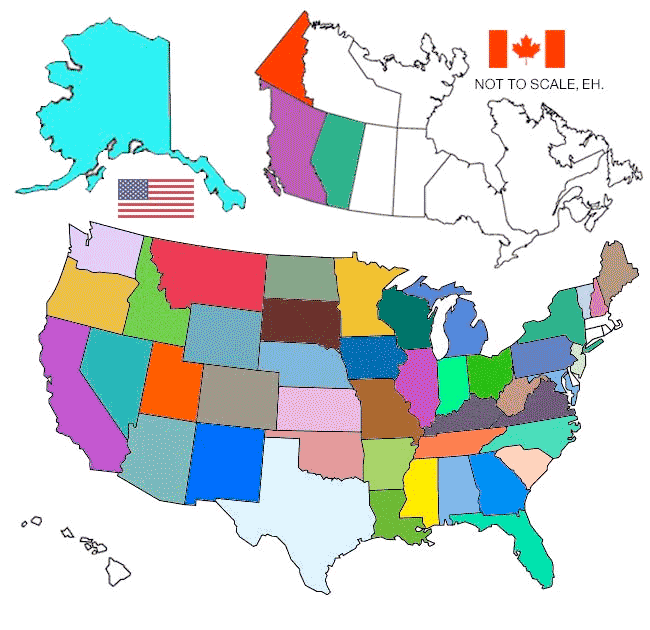 States Map 0918b 