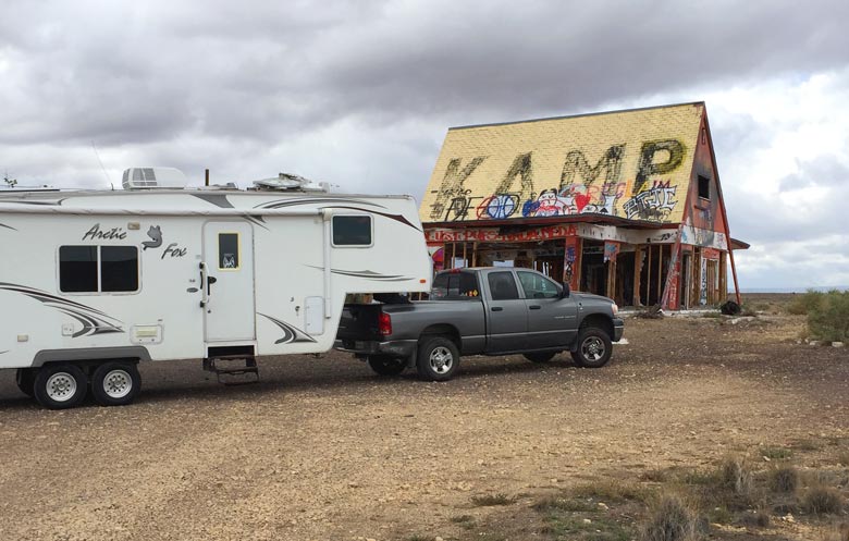 boondocking with electric in fort stockton tx