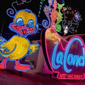 Lost Vegas Neon Museum - La Concha Sign