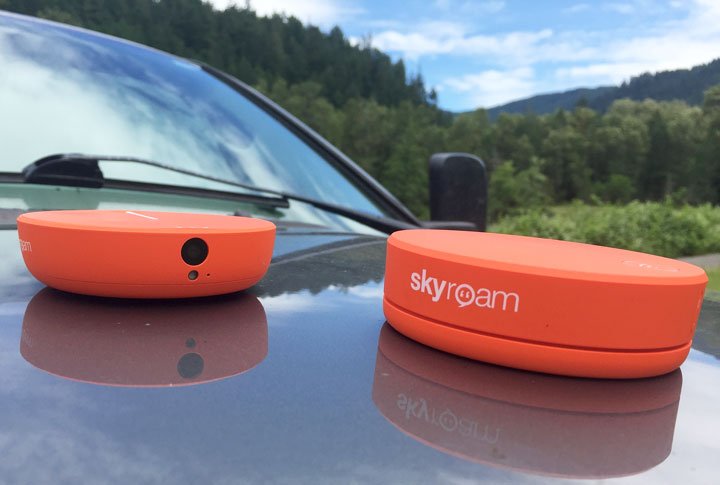 skyroam solis blinking