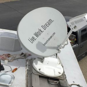 fix satellite dish skew