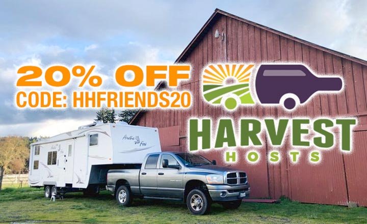 harvest hosts discount