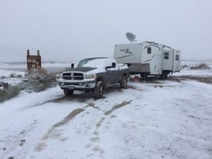 winter storms in an rv