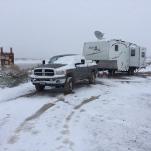 winter storms in an rv