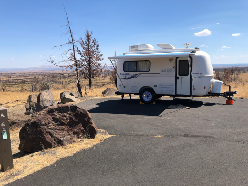 Lava Beds RV camping