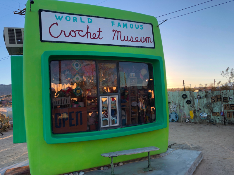 The World Famous Crochet Museum in Joshua Tree