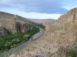 Rio Grande at the Mexico US Border