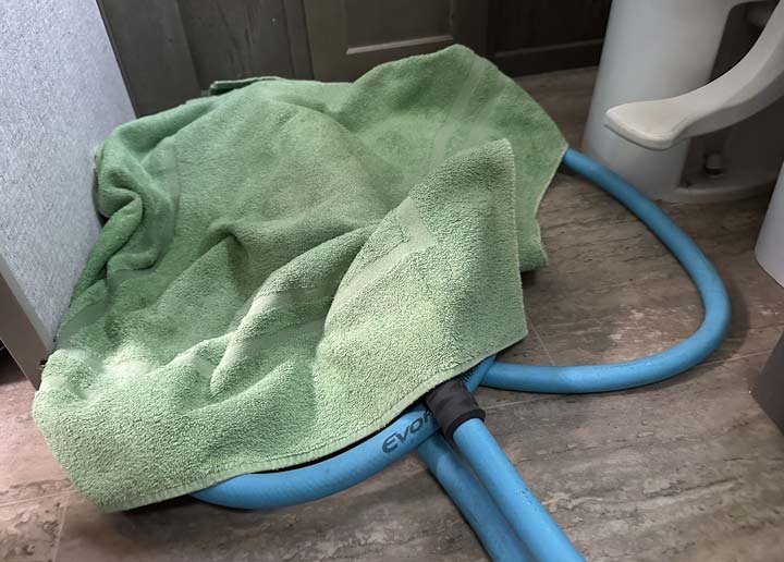 Thaw Frozen RV Water Hoze