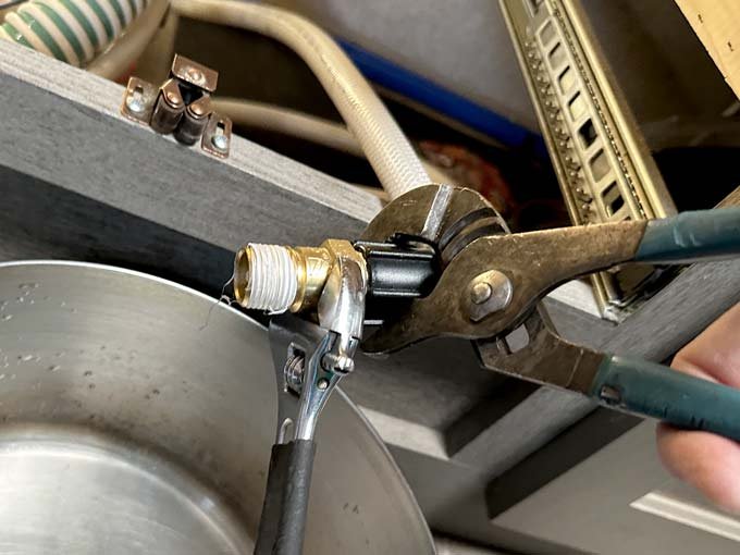 RV Freshwater Overflow Fix